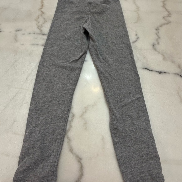 Old Navy Charcoal Leggings with Ankle Crisscross - Picture 2 of 4